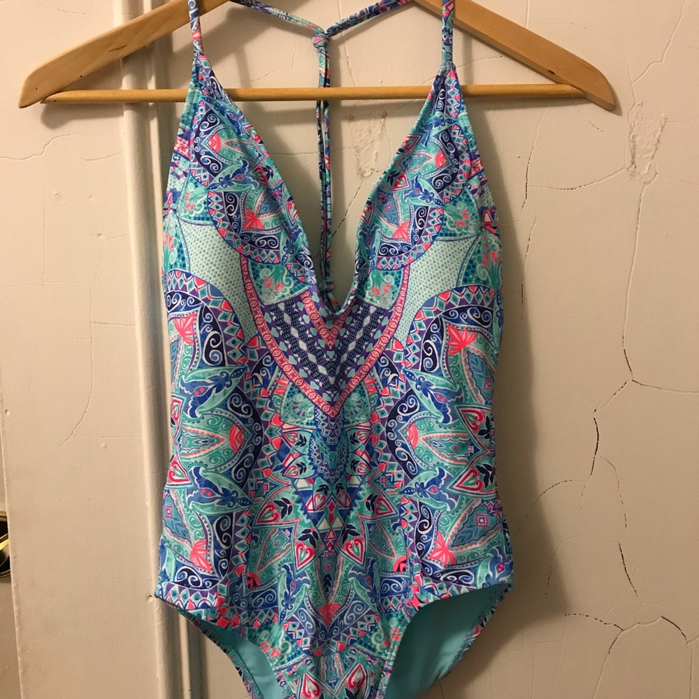 Accessorize One-Piece Swimsuit - NWT!
